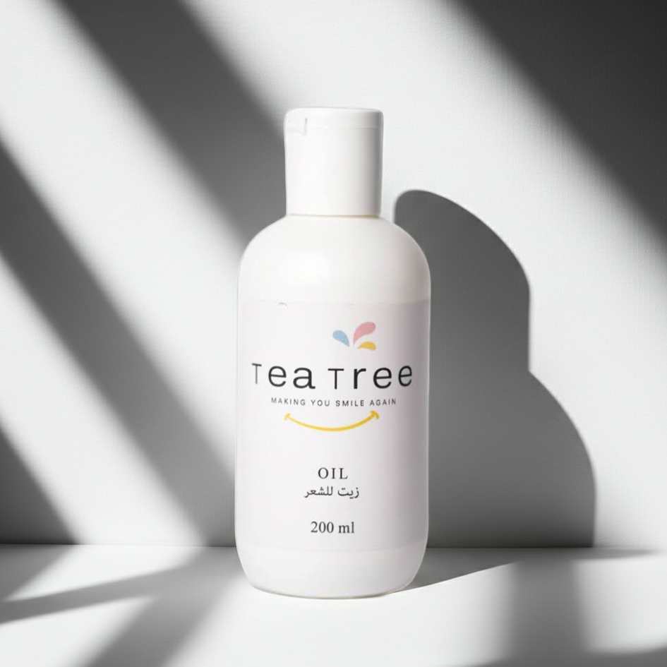 زيت تي ري 200 مل بخلاصة شجر الشاي الطبيعي للعناية بالشعر - spotlesshair