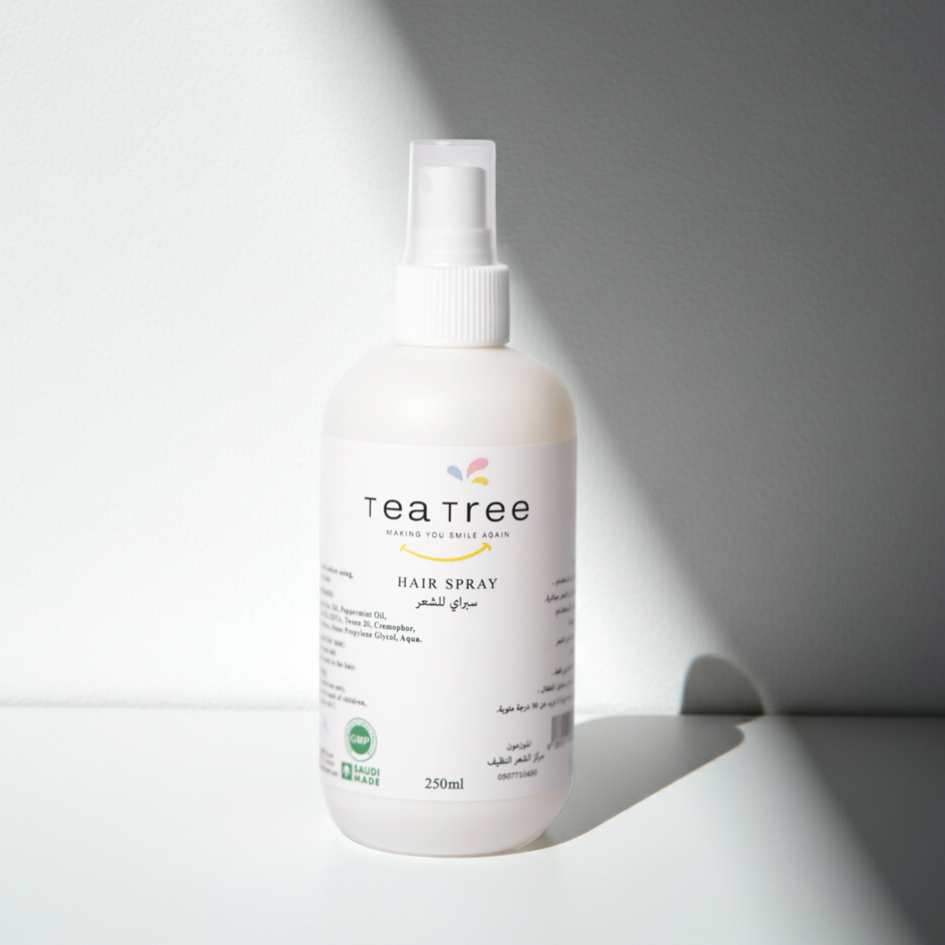 بخاخ تي ري 250 مل للعناية الفائقة بالشعر بزيت شجرة الشاي - spotless