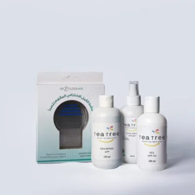 مجموعة تي تري المتكاملة للعناية بالشعر والتخلص واستعادة جمال الشعر - spotlesshair