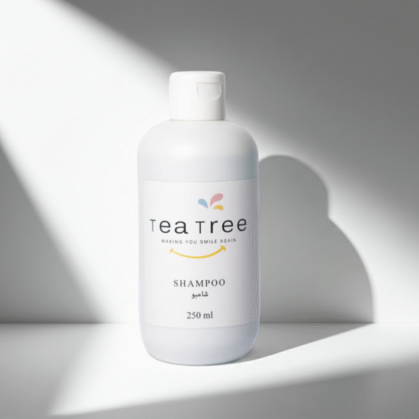 شامبو تي تري يُستخدم لتنظيف فروة الرأس بعمق والحفاظ على نظافة الشعر