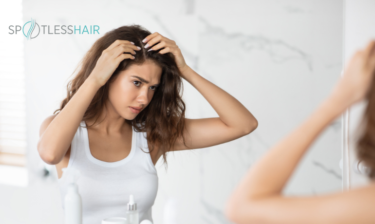 فحص الشعر للتحقق من وأعراض القمل في الشعر للكبار