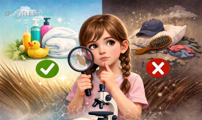 هل القمل له علاقة بالنظافة؟