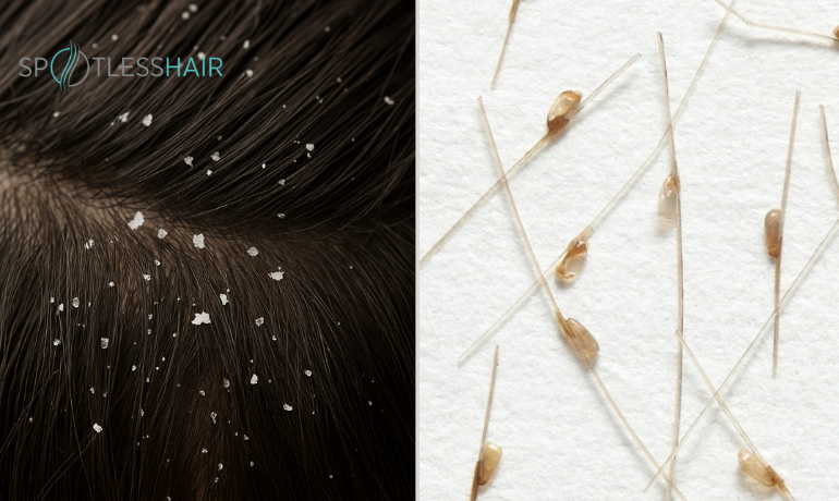 الفرق بين القشرة والصيبان: وماهي أسباب الحكة في فروة الراس وعلاجها