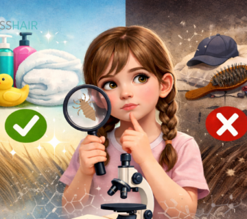 هل القمل له علاقة بالنظافة؟